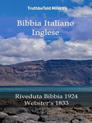 cover image of Bibbia Italiano Inglese